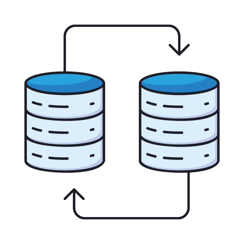 images of database moving from one to another